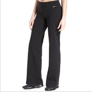 nike wide leg yoga pants